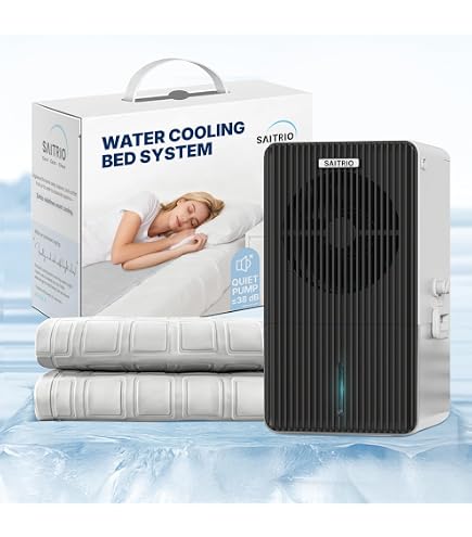 Amazon.com: Mattress Cooler Bed Cooling Mattress Pad, Water-Cooled